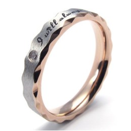 Elegant Form Färg Glans Pålitligt Rykte Titanring