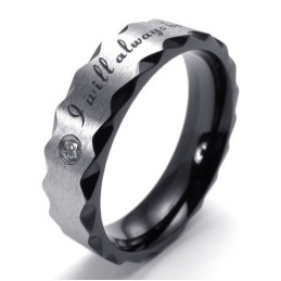 Vacker Design Färgglans Pålitligt Rykte Titanring