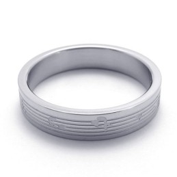 Skicklig Design, Färgglans, Världsomspännande Känd Titanring