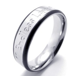 Elegant Form Färg Glans Pålitligt Rykte Titanring