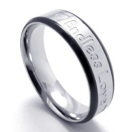 Elegant Form Färg Glans Pålitligt Rykte Titanring