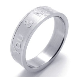 Elegant Form Färg Glans Pålitligt Rykte Titanring