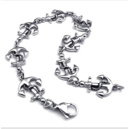 Skicklig Tillverkning Färgbriljans Utmärkt Kvalitet Titanarmband