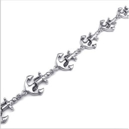 Skicklig Tillverkning Färgbriljans Utmärkt Kvalitet Titanarmband