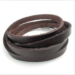 Skicklig Design, Delikata Färger, Pålitligt Titanläderarmband Av Hög Kvalitet
