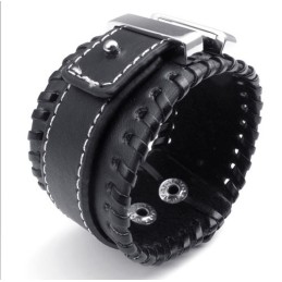 Skicklig Design, Delikata Färger, Utmärkt Kvalitet, Armband I Titanläder