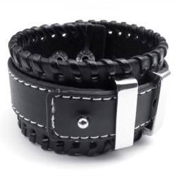 Skicklig Design, Delikata Färger, Utmärkt Kvalitet, Armband I Titanläder