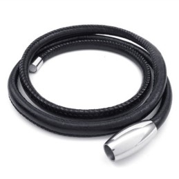 Skicklig Design, Delikata Färger, Utmärkt Titanläderhalsband