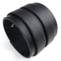 Skicklig Tillverkning Fina Färger Tillförlitlig Kvalitet Titan Läderarmband