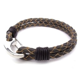 Skicklig Design, Delikata Färger, Utmärkt Kvalitet, Armband I Titanläder