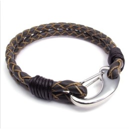 Skicklig Design, Delikata Färger, Utmärkt Kvalitet, Armband I Titanläder