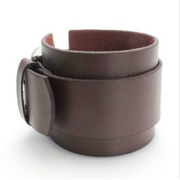 Skicklig Tillverkning Fina Färger Tillförlitlig Kvalitet Titan Läderarmband