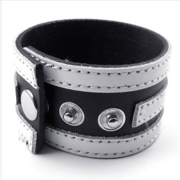 Skicklig Tillverkning Fina Färger Tillförlitlig Kvalitet Titan Läderarmband