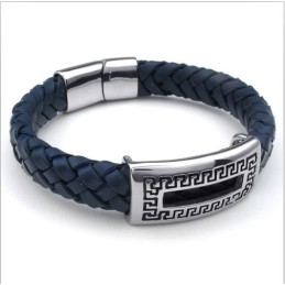 Skicklig Design, Delikata Färger, Pålitligt Titanläderarmband Av Hög Kvalitet