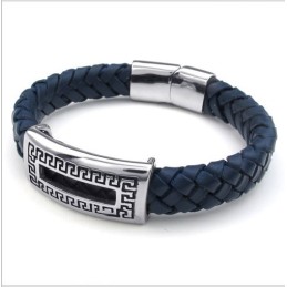 Skicklig Design, Delikata Färger, Pålitligt Titanläderarmband Av Hög Kvalitet