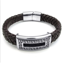Skicklig Design, Delikata Färger, Pålitligt Titanläderarmband Av Hög Kvalitet