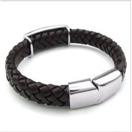 Skicklig Design, Delikata Färger, Pålitligt Titanläderarmband Av Hög Kvalitet