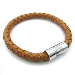 Skicklig Design, Delikata Färger, Utmärkt Kvalitet, Armband I Titanläder