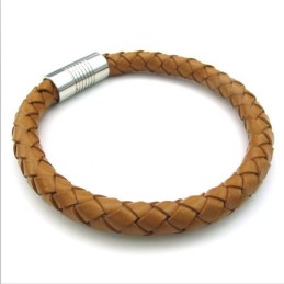 Skicklig Design, Delikata Färger, Utmärkt Kvalitet, Armband I Titanläder