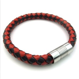 Skicklig Design, Delikata Färger, Utmärkt Kvalitet, Armband I Titanläder