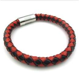 Skicklig Design, Delikata Färger, Utmärkt Kvalitet, Armband I Titanläder