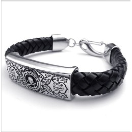 Attraktiv Design, Fina Färger, Utmärkt Titanläderarmband