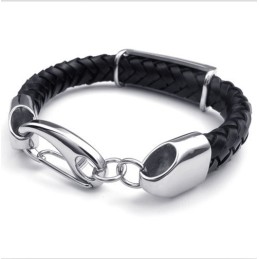 Skicklig Design, Fina Färger, Överlägsen Titanläderarmband