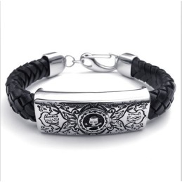 Attraktiv Design, Fina Färger, Utmärkt Titanläderarmband
