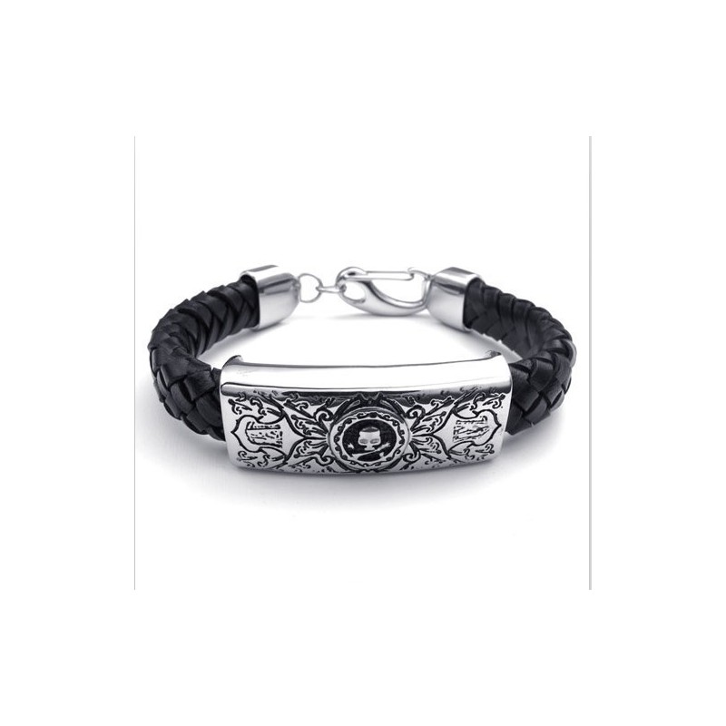 Attraktiv Design, Fina Färger, Utmärkt Titanläderarmband Attraktiv Design, Fina Färger, Utmärkt Titanläderarmband