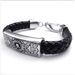 Attraktiv Design, Fina Färger, Utmärkt Titanläderarmband
