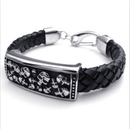 Skicklig Design, Delikata Färger, Pålitligt Titanläderarmband Av Hög Kvalitet