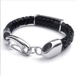 Skicklig Design, Delikata Färger, Pålitligt Titanläderarmband Av Hög Kvalitet