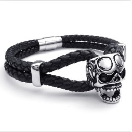 Attraktiv Design, Fina Färger, Utmärkt Titanläderarmband