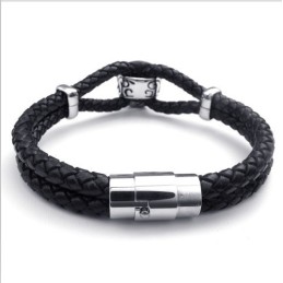 Attraktiv Design, Fina Färger, Utmärkt Titanläderarmband