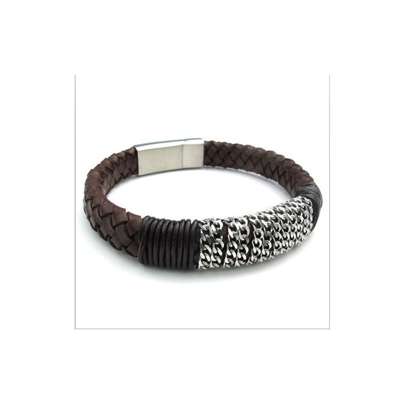 Skicklig Design, Delikata Färger, Pålitligt Titanläderarmband Av Hög Kvalitet Skicklig Design, Delikata Färger, Pålitligt Titanläderarmband Av Hög Kvalitet