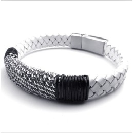 Modern Design, Delikata Färger, Pålitligt Titanläderarmband Av Hög Kvalitet