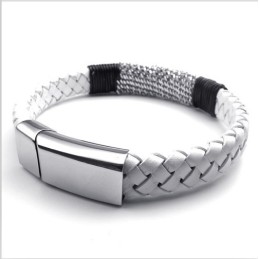 Modern Design, Delikata Färger, Pålitligt Titanläderarmband Av Hög Kvalitet
