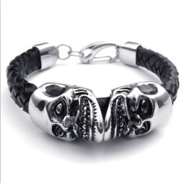 Modern Design, Delikata Färger, Pålitligt Titanläderarmband Av Hög Kvalitet