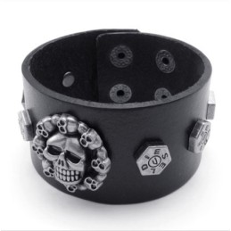 Attraktiv Design, Fina Färger, Pålitlig Kvalitet, Titanläderarmband