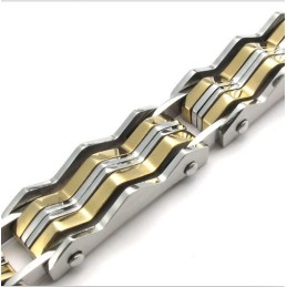 Skicklig Design, Färgglans, Utmärkt Titanarmband