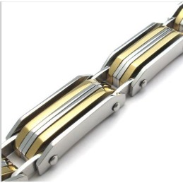 Skicklig Tillverkning Färgbriljans Stabil Kvalitet Titanarmband
