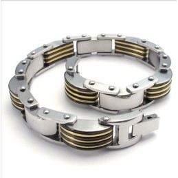Sofistikerad Teknik Färgglans Tillförlitligt Titanarmband Av Hög Kvalitet