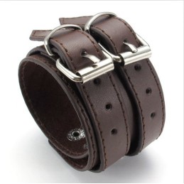 Skicklig Tillverkning Fina Färger Tillförlitlig Kvalitet Titan Läderarmband