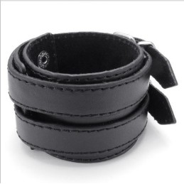 Skicklig Tillverkning Fina Färger Tillförlitlig Kvalitet Titan Läderarmband