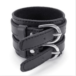 Skicklig Tillverkning Fina Färger Tillförlitlig Kvalitet Titan Läderarmband