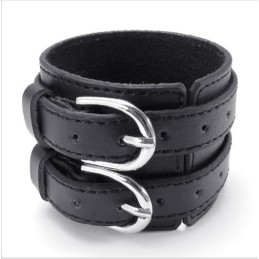 Skicklig Tillverkning Fina Färger Tillförlitlig Kvalitet Titan Läderarmband