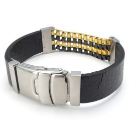 Attraktiv Design, Vacker I Färger, Utmärkt Kvalitet, Titanläderarmband