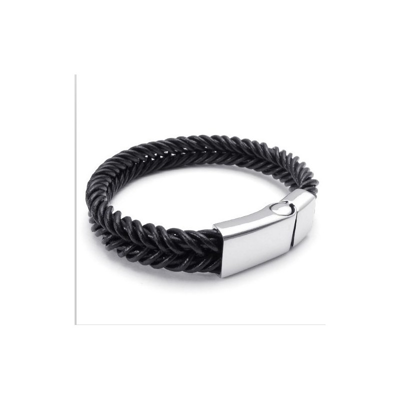 Skicklig Design, Delikata Färger, Stabilt Titanläderarmband Av Hög Kvalitet Skicklig Design, Delikata Färger, Stabilt Titanläderarmband Av Hög Kvalitet