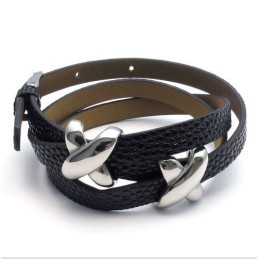 Attraktiv Design, Delikata Färger, Utmärkt Kvalitet, Titan-Pu-Armband