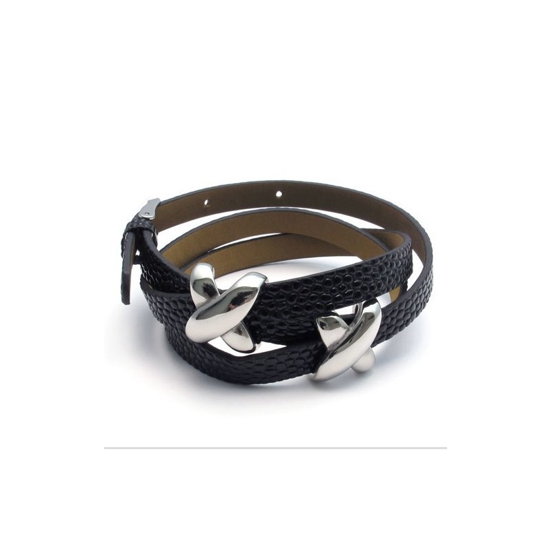 Attraktiv Design, Delikata Färger, Utmärkt Kvalitet, Titan-Pu-Armband